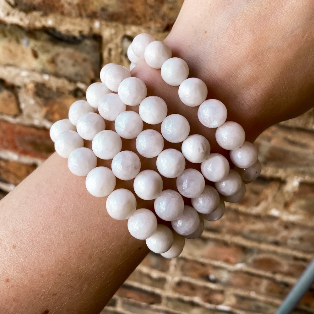 Rainbow moonstone bracelet/s
